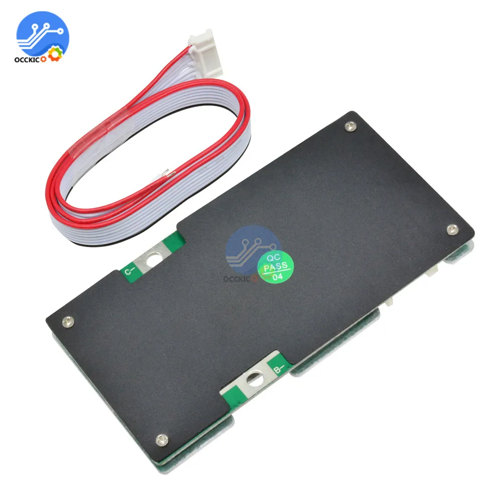 BMS 7S 24V 60A 18650 литиевая батарея Защитная плата активная балансировка Lipo PCB