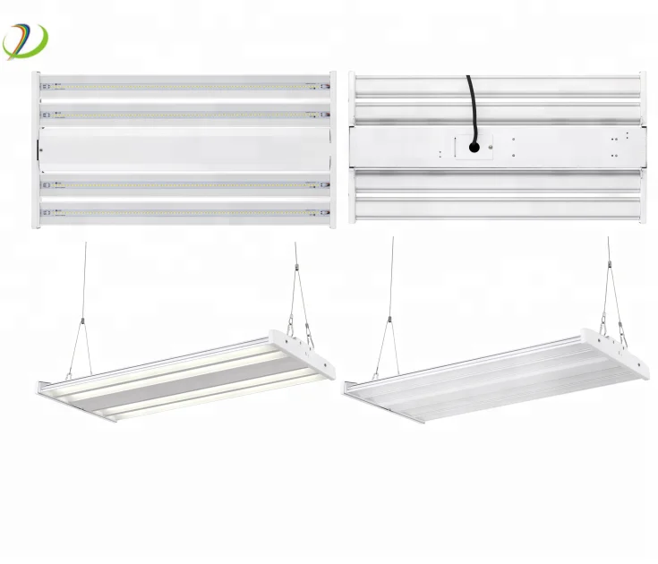 led high bay light 2x4 LED Troffer 347V 100-400W led linear highbay emergency highbay  DLC ETL 200W Module LED Linear Highbay