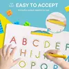 Magnetic Tablet Drawing Board Pad Toy Bead Magnet Stylus Pen 26 Alphabet Numbers Writing Memo Board Learning Educational Kid Toy ► Photo 2/6
