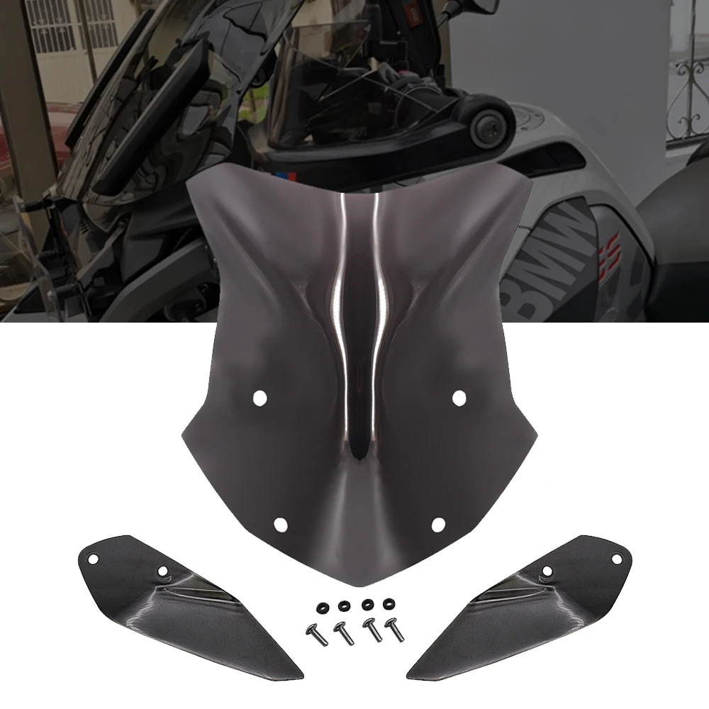 Motorcycle Windscreen Windshield Deflector Protector Wind Screen For