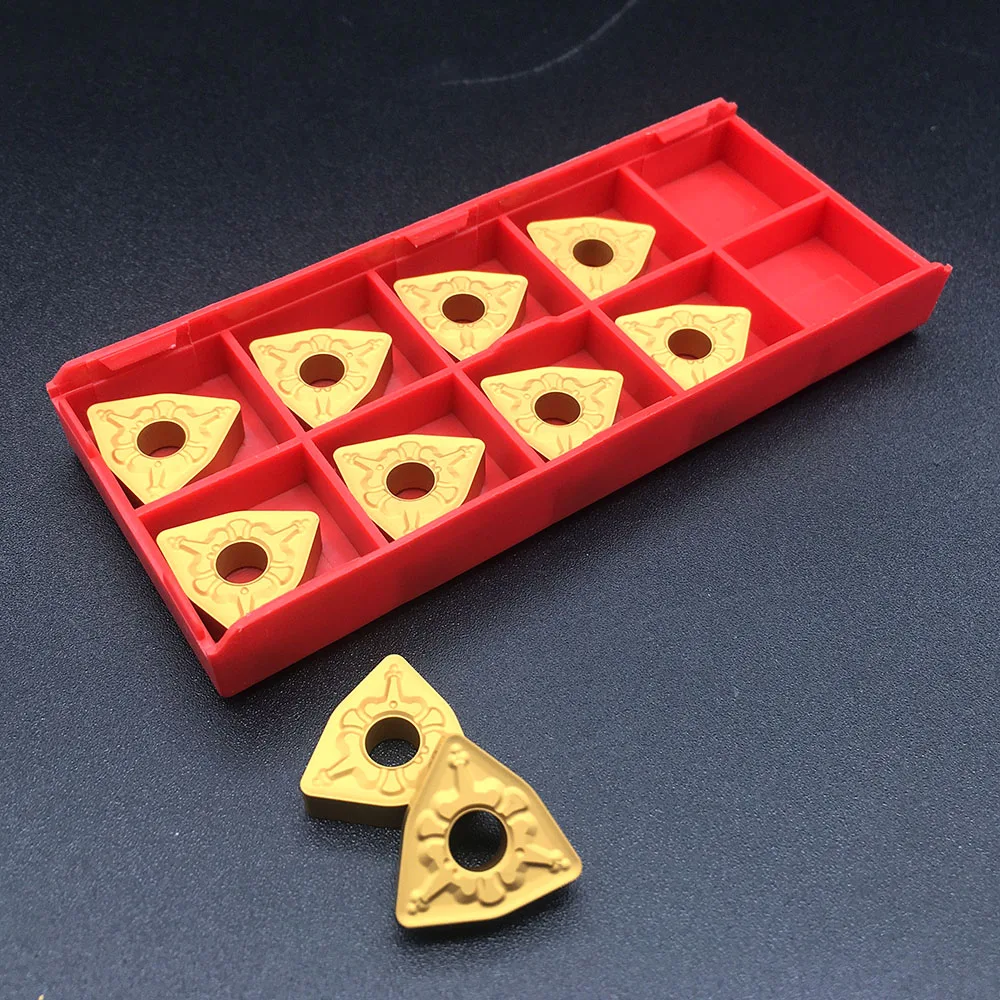 

WNMG080412 TM PC4025 High Quality WNMG 080412 Carbide Insert External Turning Tool Tungsten CNC Lathe Cutter Tool For Hard Steel