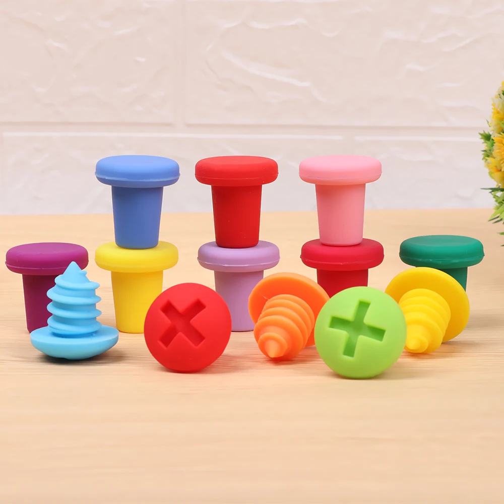 Wine Stopper Wine Stoppers 13 Styles Bottle Stopper Bottle Caps Wine Stopper Family Bar Preservation Tools Silicone Creative Design Safe And Healthy