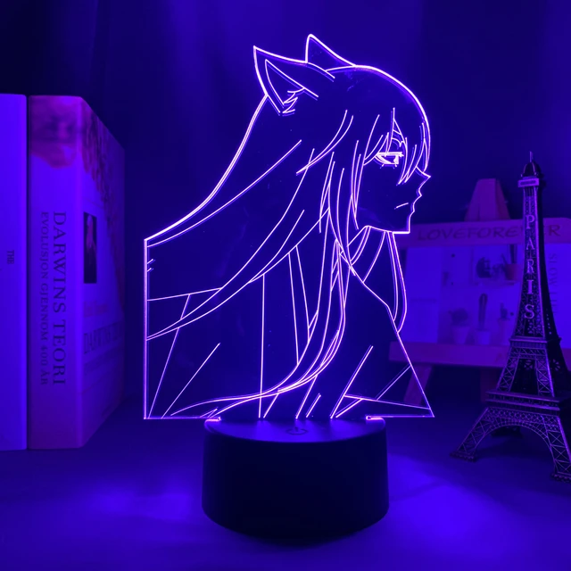 Compra online de Anime luz led kamisama beijo tomoe figura para decoração  do quarto luz da noite presente de aniversário lâmpada 3d manga kamisama  beijo