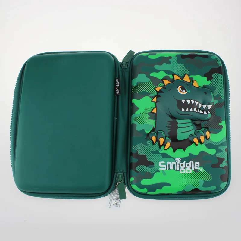 smiggle pencil case for boys kawaii Domineering dinosaur 3d eva pen boxes plus school supplies office cute stationary