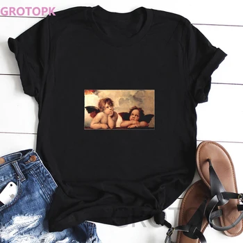 

Cherubs Angels High-Quality Summer Casual Wear Slim Short Sleeve Shirt Oversized Women's T-Shirt T-Shirt Clothing