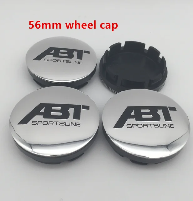 4 stücke ABT Nabendeckel 56mm 60mm 65mm 68mm Auto Rad Kappe