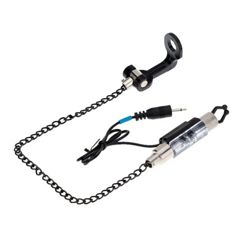 

Fishing Alarm Iron Fishing Bite Hanger Swinger LED Chain Carp Fishing Illuminated Indicator Fishing Tackle Tools