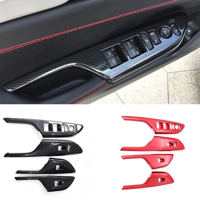 Стайлинг автомобиля наклейки на панель подлокотника двери для Honda Civic 2016-2019