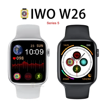 

IWO W26 1.75 Inch HD Screen Series 6 Bluetooth Call IP68 Waterproof Smart Watch 6 1:1 IOS Android pk IWO 9 10 12 13 X6 T500 T600