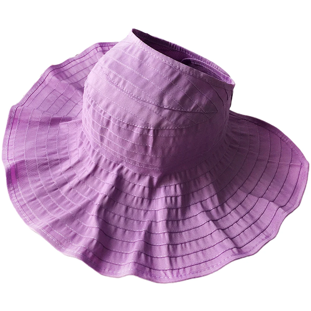 open top bucket hat