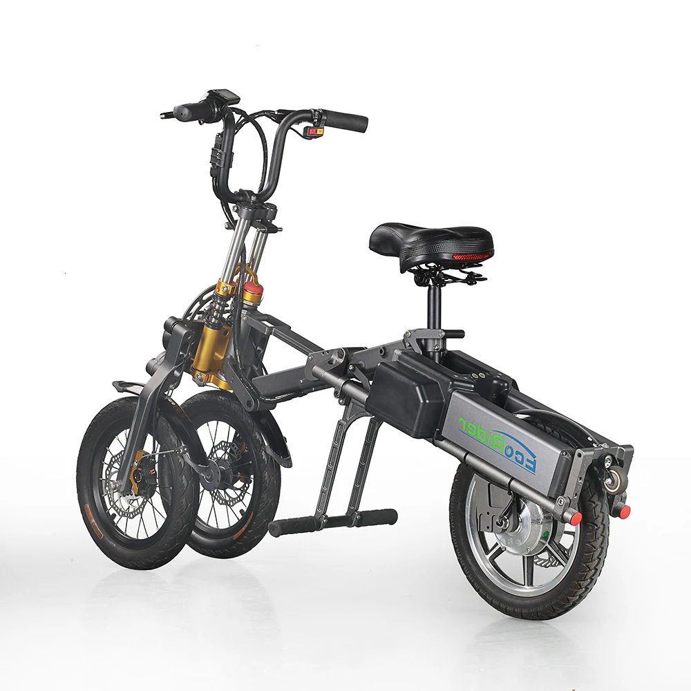 

2019 E6-7 New Design Electric Scooter Three Wheels 36V 250W Folding Electric Bike,electric tricycles