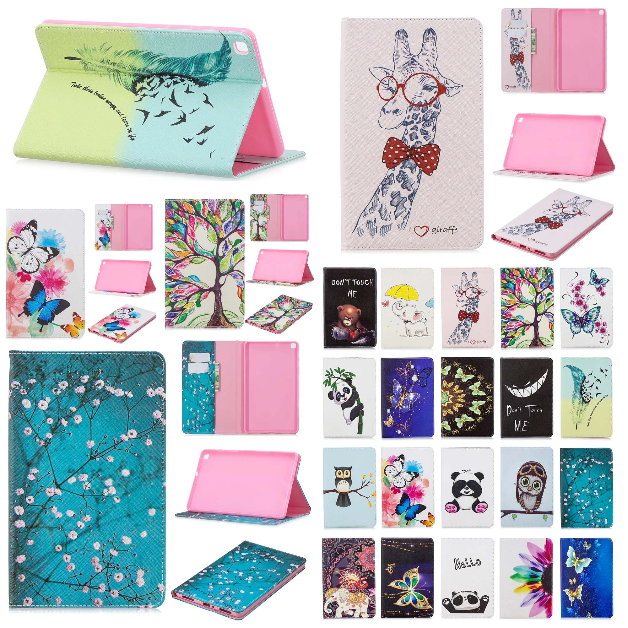 Чехол Coque для Samsung Galaxy Tab A 8,0 SM-T290 SM-T295 планшет Funda Capa подставка чехол для Galaxy Tab A 8,0 T290 T297 T295 Чехлы+ пленка+ ручка