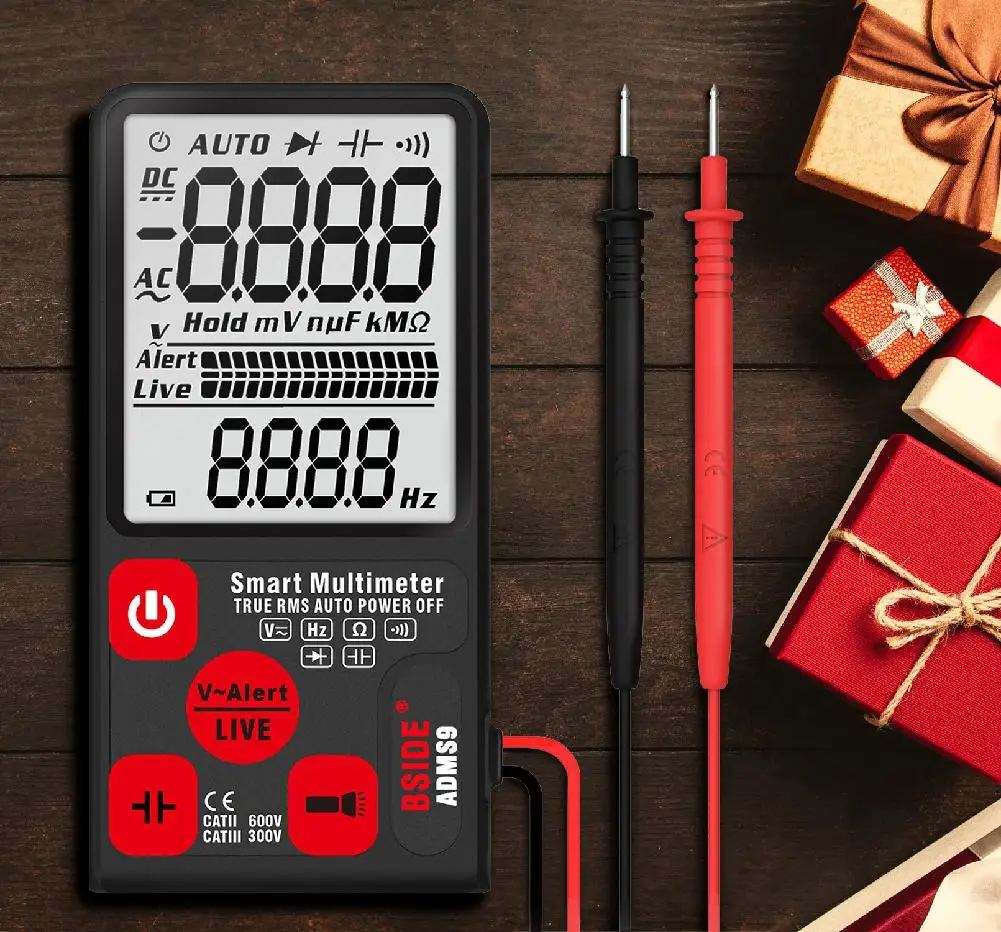 

Mini Digital Multimeter Tester Voltmeter Voltage Resistance Continuity Test