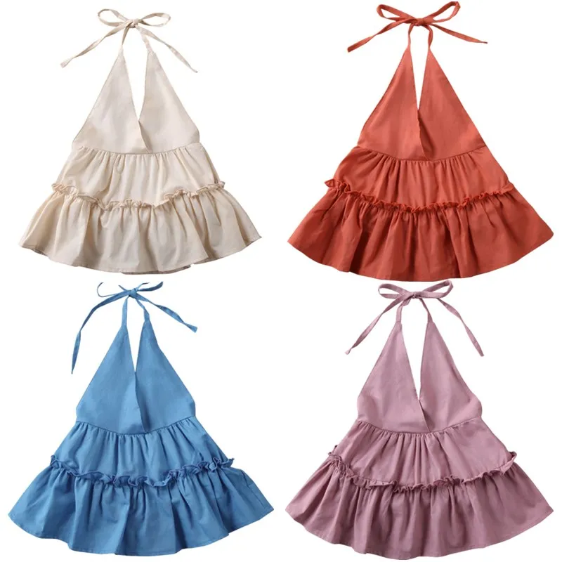 Комбинезон для новорожденных девочек 0-24 месяцев, боди, платье-пачка, хлопковый льняной комплект одежды, летнее платье