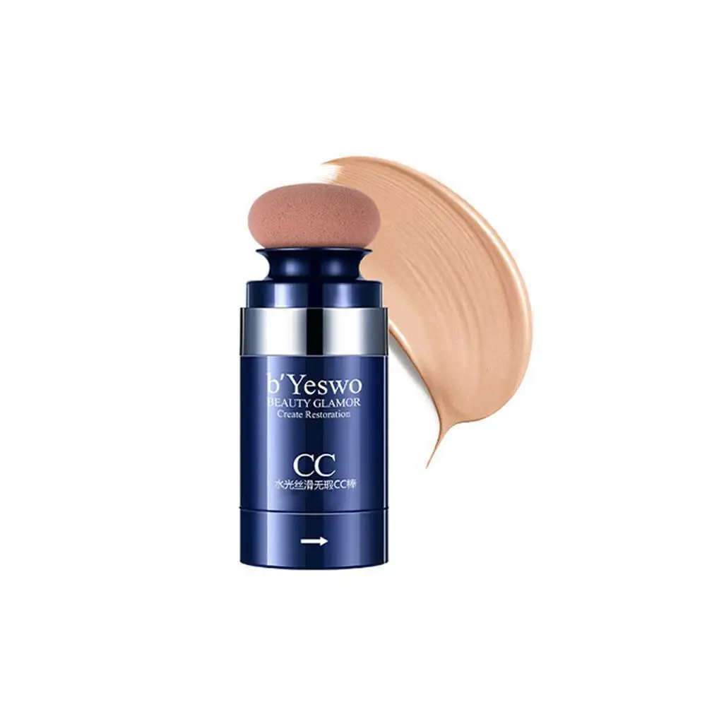 Долговечный водонепроницаемый CC Air Cushion Stick чехол для макияжа лица осветляет цвет кожи карандаш-консилер - Color: natural