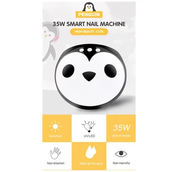

35W USB Nail Lamp Infrared intelligent induction Intelligent display time 15 LED/UV Double light source lamp beads