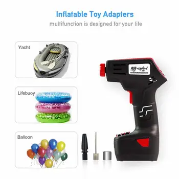 

New Air Compressor Cordless Portable Compressor Electric Inflator Portable Hand Held Pump with Digital LCD
