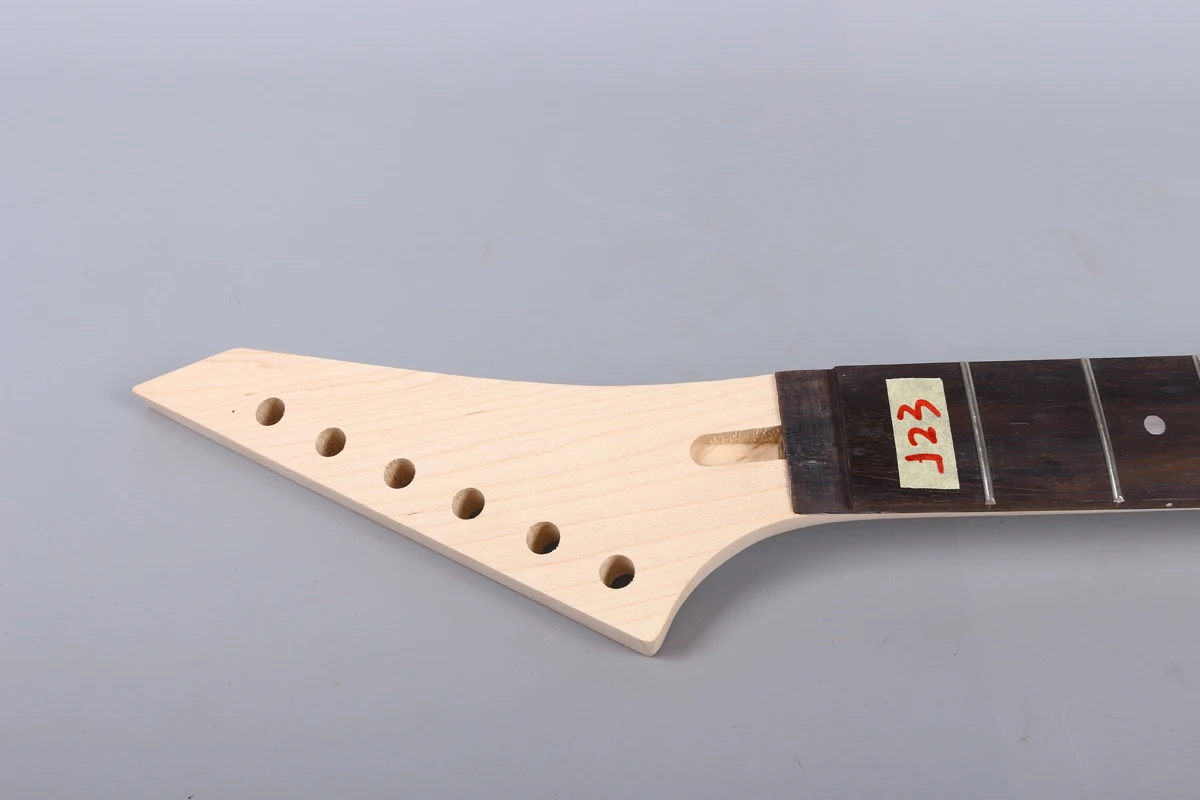 Электрогитара 24 fret 25 5 дюйма шея фиксирующая гайка клен + палисандр гриф