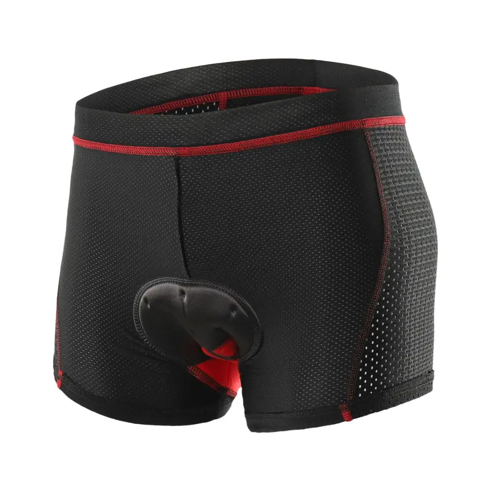 ARSUEXO Upgrade Cycling Underwear Pro 3D Gel Pad Mountain Bike MTB Shorts Shockproof Road Bicycle Underpants Breathable 001C cycling underwear