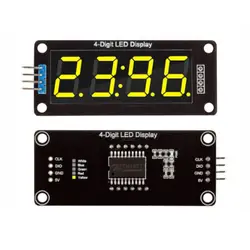 1 шт. Дисплей трубка модуль для Arduino TM1637.h Замена 4-разрядный Компоненты Дисплей модуль
