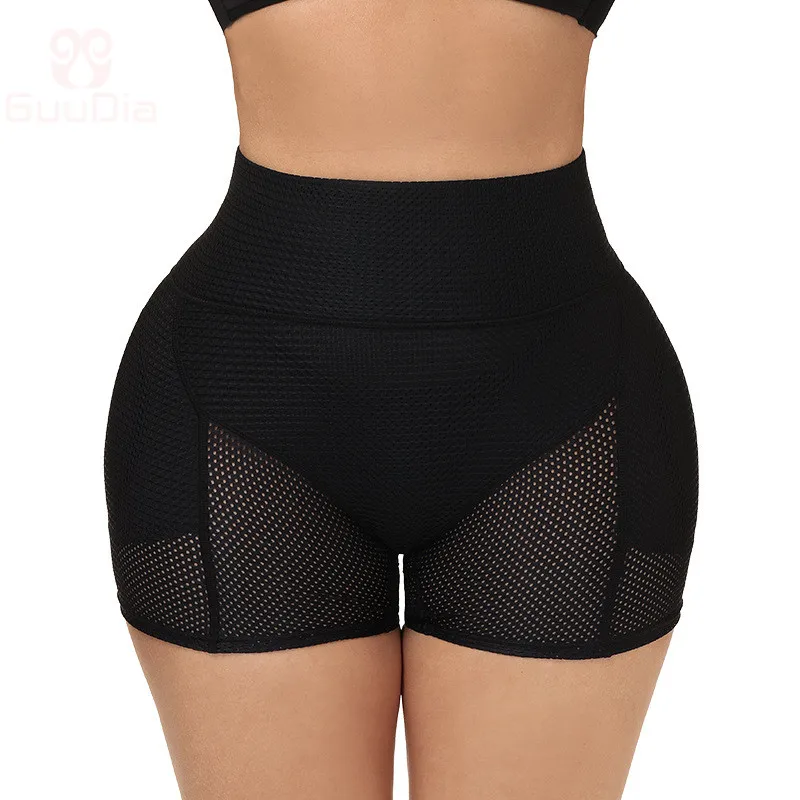 GUUDIA High Waist Trainer Body Shaper Panties Hip Butt Padded Panty Butt Lifter Hip Enhancer Thick Waistband Lace Shapers Women best shapewear for tummy and waist