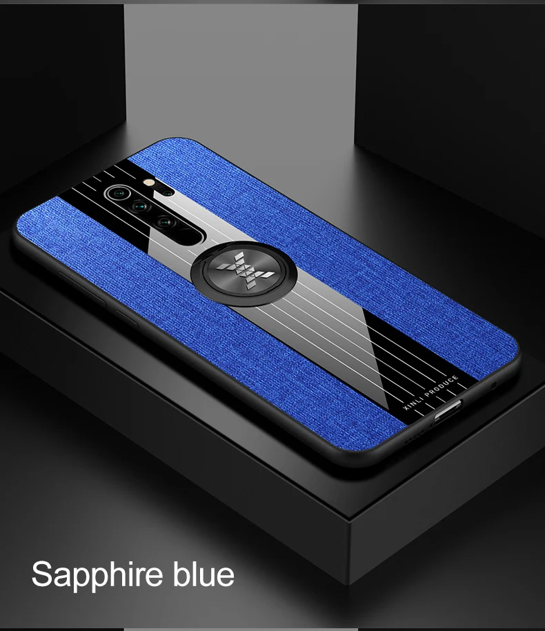 KONSMART Роскошный чехол для телефона для Xiaomi Redmi Note 8 Pro палец кольцо благородный противоударный защитный чехол xiomi Redmi Note 8Pro Note8