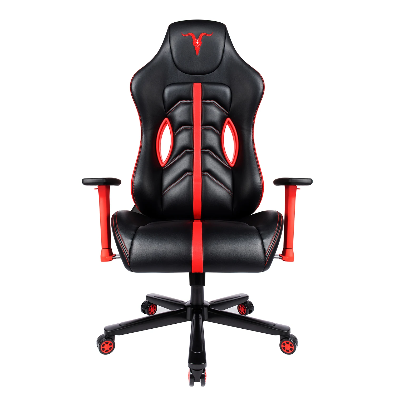 Furgle ACE Gaming Chair Memory Foam Office Chair with Adjustable Tilt Angle Computer Chair High-Back Leather Racing Boss Chair 