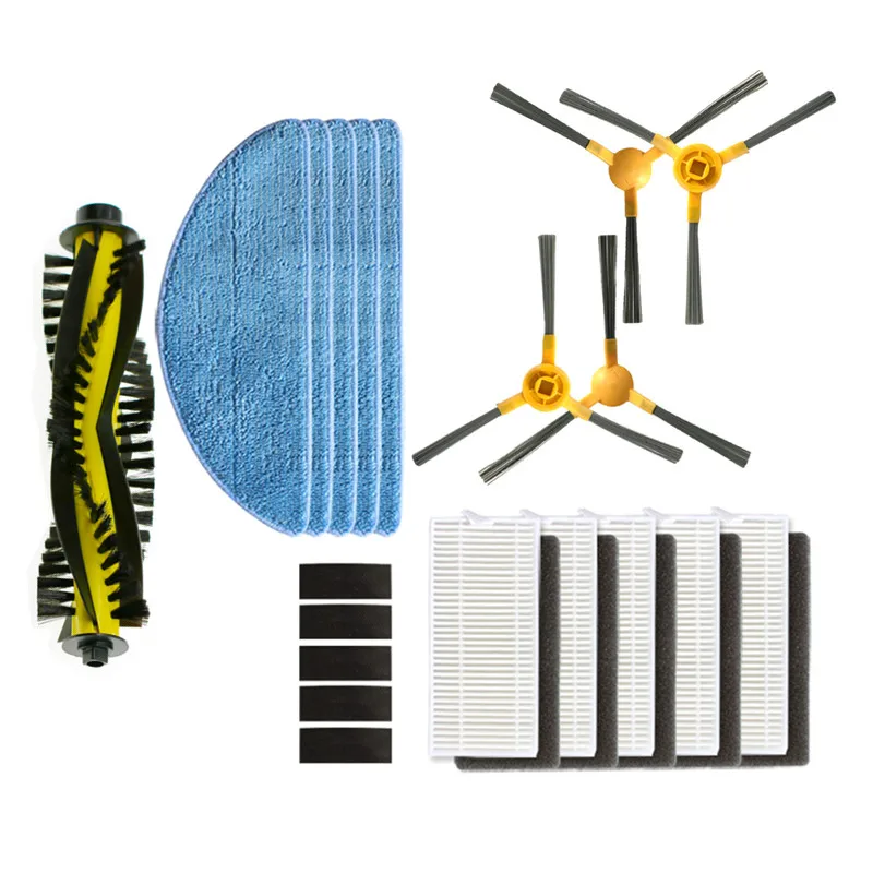 Робот-пылесос с hepa фильтр боковая щетка основной щетки швабры для NEATSVOR X500 Orfeld x503 робот-пылесос аксессуары