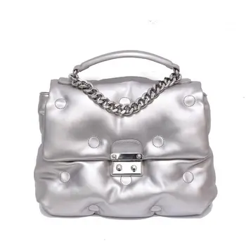 

Ladies Chains Shoulder Handbags for Women Types of Design Stylish in Black