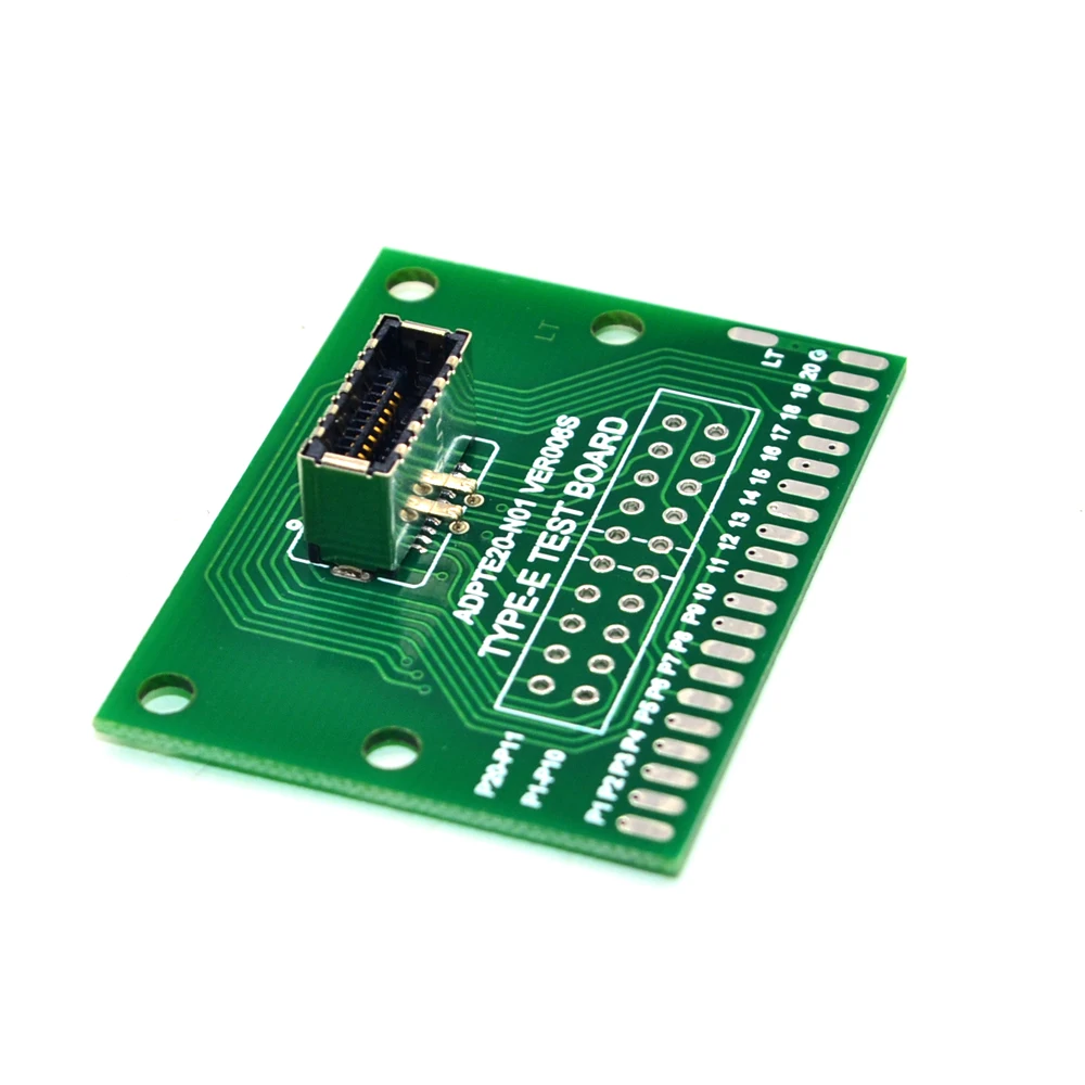 Мужского и женского пола TYPE E Тесты PCB универсальная доска с USB 3 1 Порты разъёмы 43*33