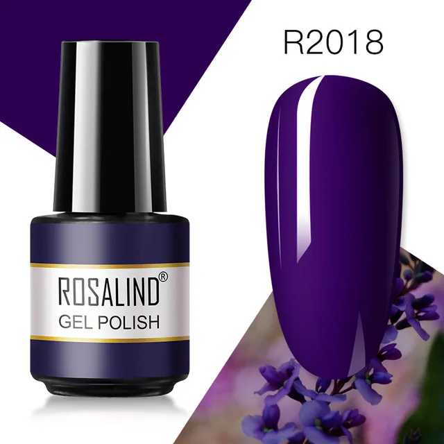 ROSALIND Gel Nail Polish 7ML Matte Base Top Coat For Soak Off Gel Polish UV LED Gel Semi Permanent Varnishes Design Nail Art RAR2018