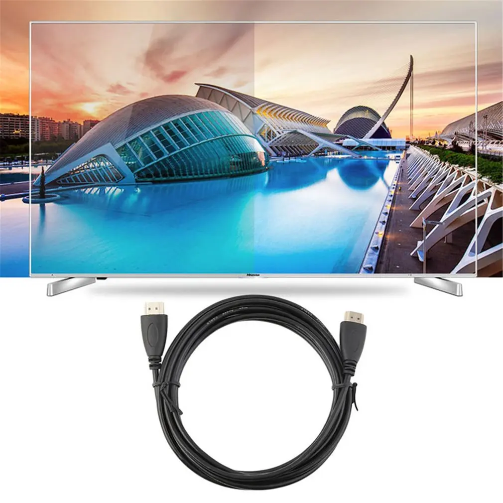 Тонкий кабель HDMI Male-HDMI Male длиной 3 м 10 футов 1 4 В m/M для 3DTV DVD HDTV |