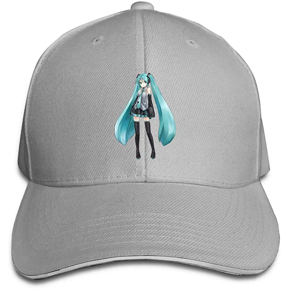 Ma And Bayr Hatsune Miku унисекс саржевая Регулируемая Повседневная модная кепка спортивная шапка