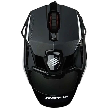 

Gaming mouse Mad Catz R.A.T. 2+ black (PMW3325, USB, 3 buttons, 5000 dpi, red backlight)