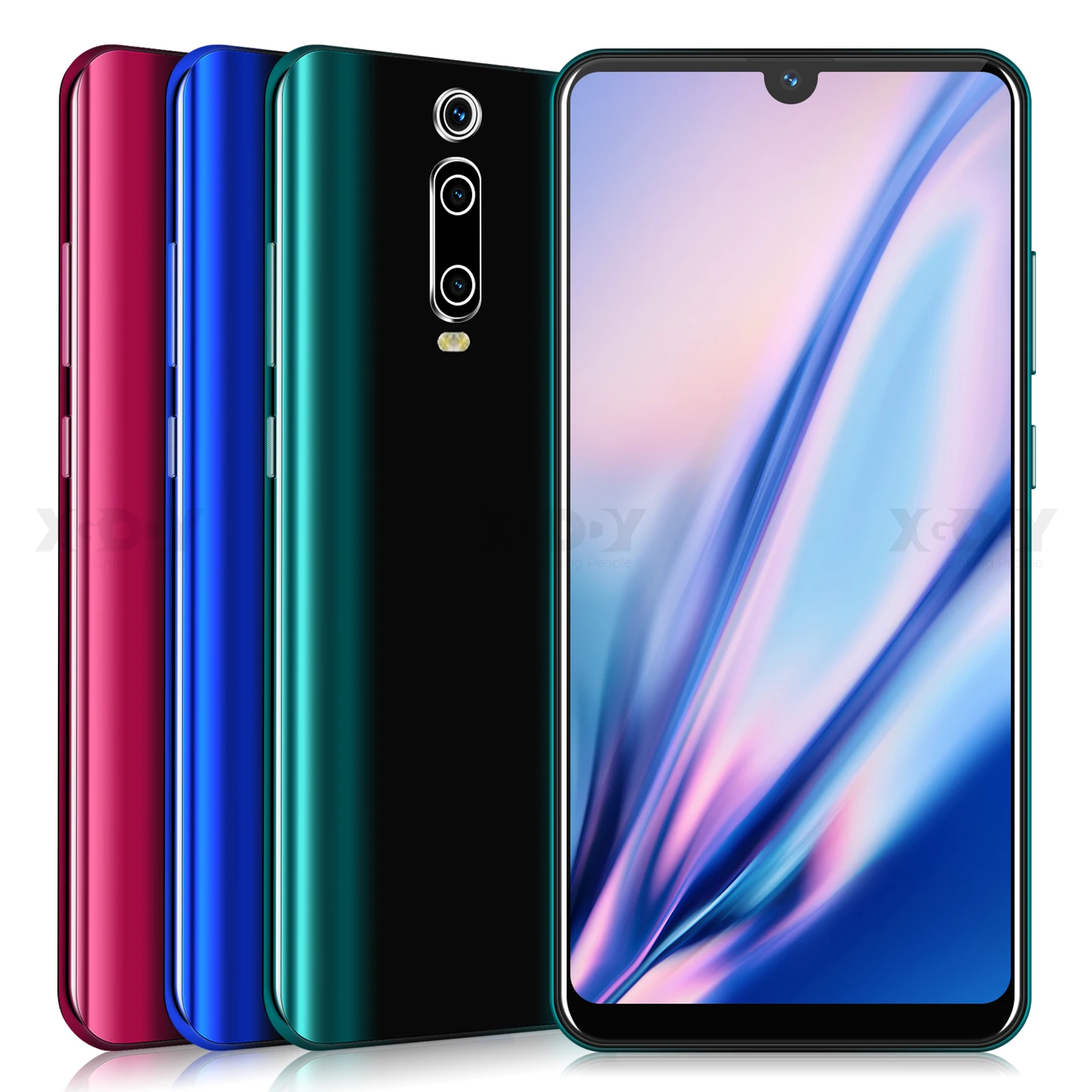Мобильный телефон XGODY 3G 9T 1 ГБ 4 6 26 дюйма QHD экран MTK6580 четырёхъядерный Android 9 0 Waterdrop