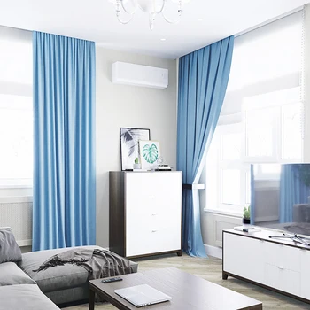 

Lychee Solid Window Blackout Curtain Shade Curtains for Living Room Bedroom Window Curtain Drape