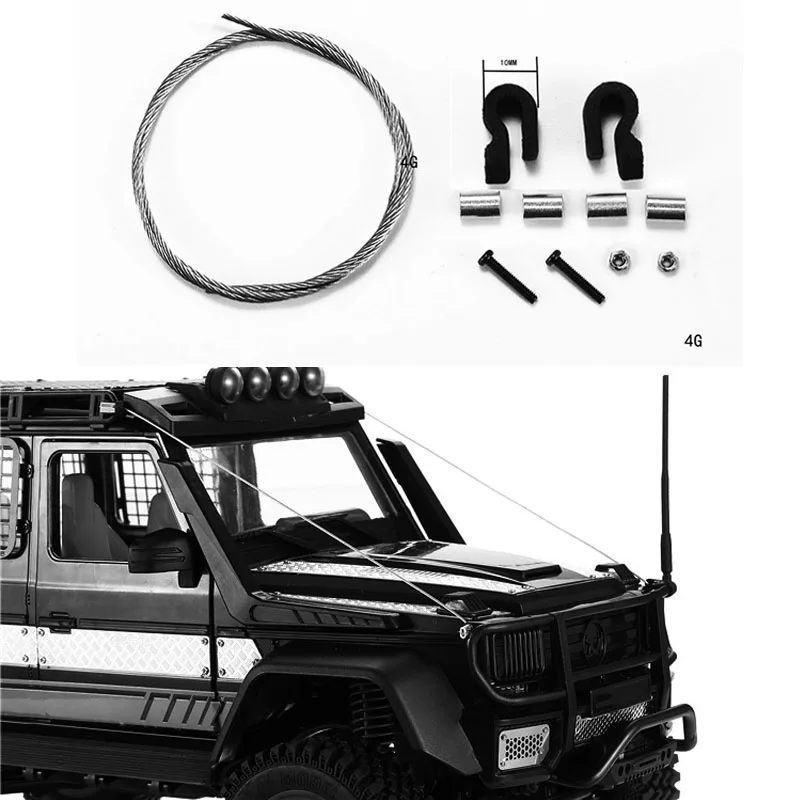 

Для DJ RC проводной стальной трос комплект для 1/12 G500 RC гусеничная игрушка автомобильные модифицированные аксессуары