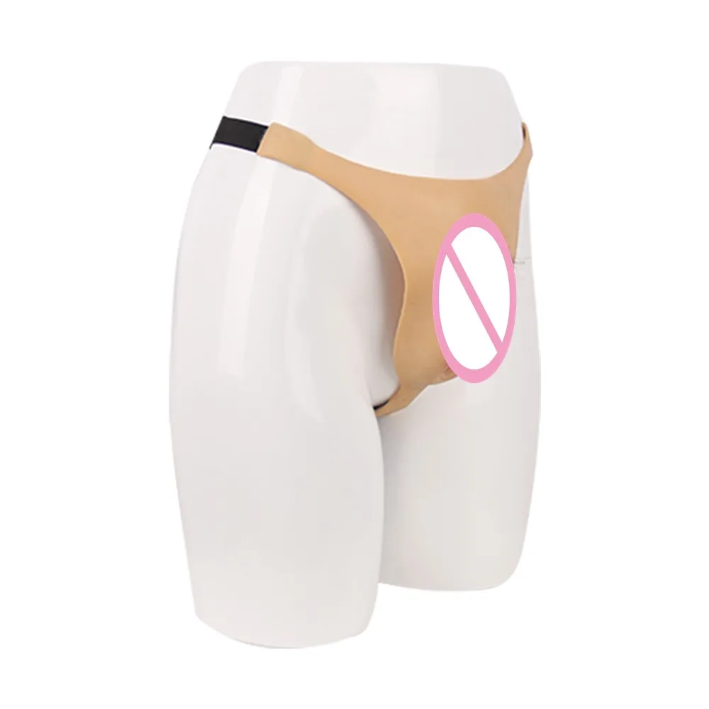 Силиконовые трусики стринги KnowU брифы для транссексуалов и sous vêtements en Silicone нижнее