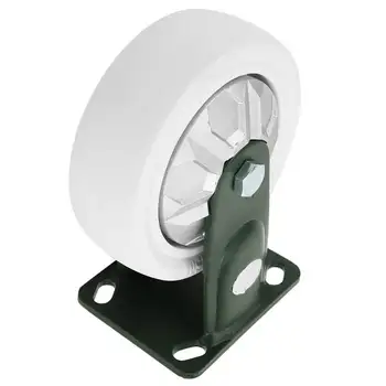 

Wood Cutter Heavy Duty Caster Wheels 6in Polypropylene Universal Wheel PP Anti-Winding Fixed Caster Flat Wheel