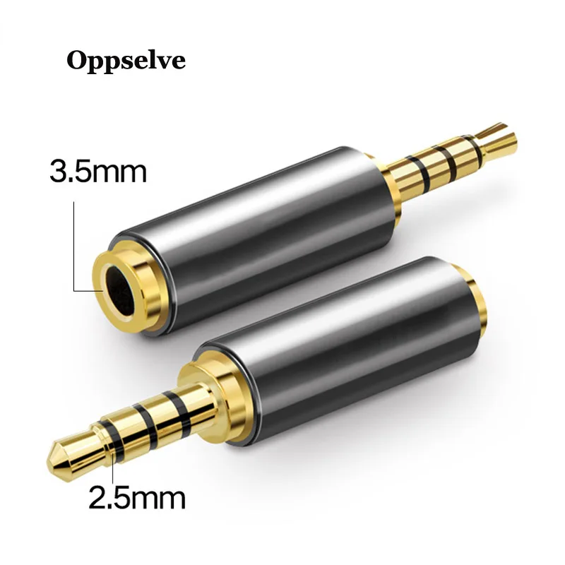 

Jack 3.5 mm to 2.5 mm Audio Adapter 2.5mm Male to 3.5mm Female Plug Connector for Aux Speaker Cable Headphones Micphone Jack 3.5
