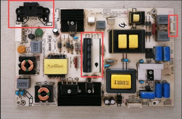 Pinos com - sem Fonte de Alimentação da Relação para Led55k370 4 Hll-4856wa T-con Conectar Placa Rsag7.820.5687 - Roh 2 ou - Image 5