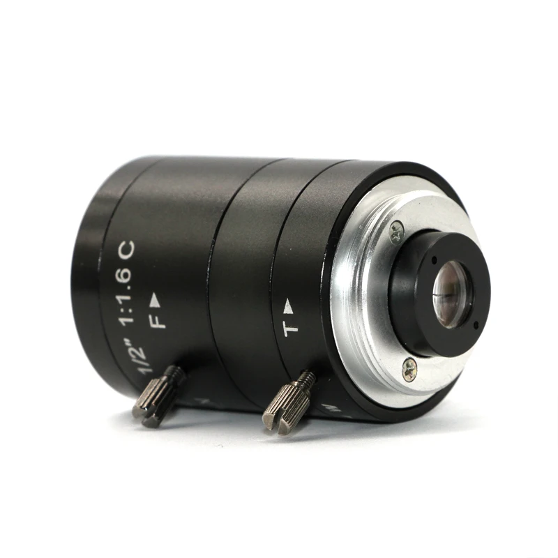 

Visual Detection of 3 million HD Industrial Camera Lens Zoom 6-12 mm 1/2 C Port Distortionless CCD Camera