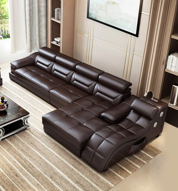 ruang tamu sofa set divan mebel krovat muebles de sala l shape pijat sofa kulit cama puff asiento sala futon