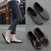 EOFK New Women Flats Loafers 2022 Summer Handmade Women's Shoes Woven Sneakers Breathable Soft Casual Comfortable Ladies Shoes ► Photo 2/6