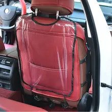 Housse de protection arrière de siège de voiture pour enfants, Anti boue, Anti salissure, tapis de protection, accessoires de voiture 