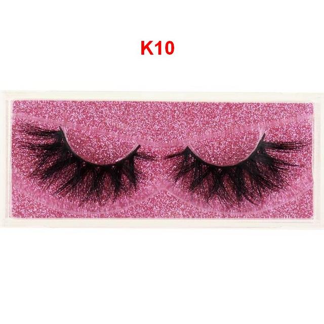 eyelashes 100% cruelty free handmade 3D mink eyelashes full strip false false eyelashes makeup eyelashes E-10