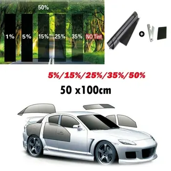 

Uncut Window Roll Tint Film VLT In Feet Car Office Commercial Automotive insulation film