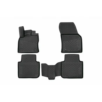

3D mats in salon Kia Optima, 2015, transmission, 4 PCs (Pu, high