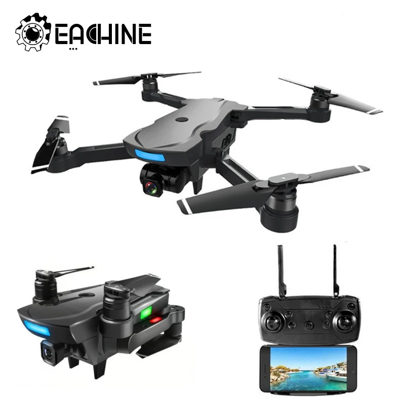  Eachine CG033 Quadcopter WiFi FPV w/HD 1080P Gimbal Kamera GPS Bürstenlosen Servo Faltbare RC Drone
