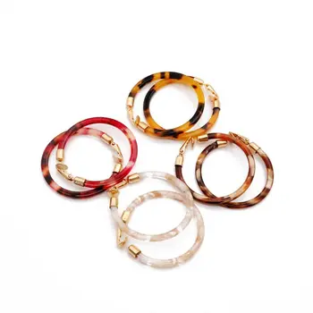 

Resin Simple Cute Round Clip Earrings